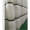 榕成塑料桶生产厂家150L透明pe塑料桶加厚抗摔耐酸碱白色圆桶