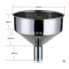 化工液体漏斗 厂家销售 不锈钢漏斗生产商 金属漏斗制造商