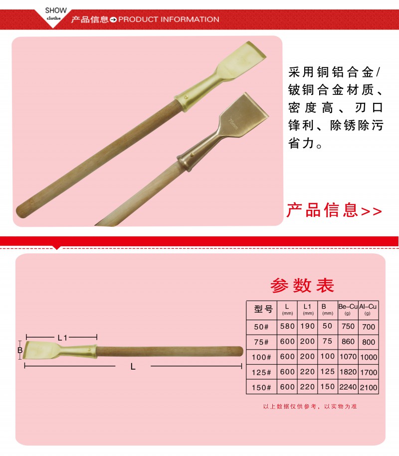 防爆除锈铲4