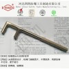 泊头制造单位供应 铝青铜 防爆圆头扎花柄F型扳手 优质防爆工具