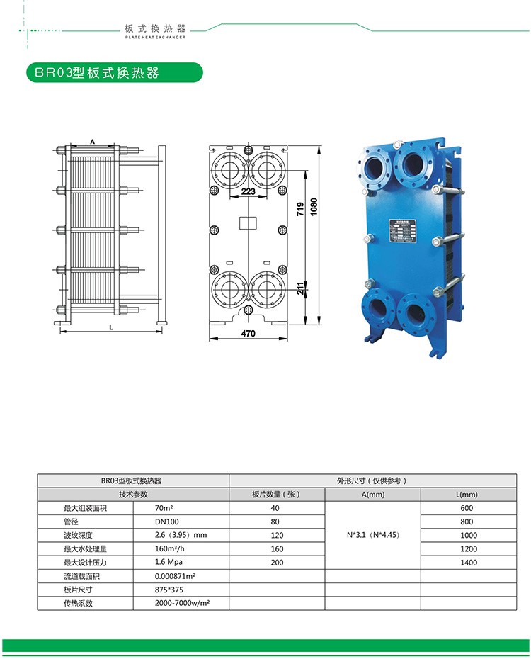 BR03型板式换热器