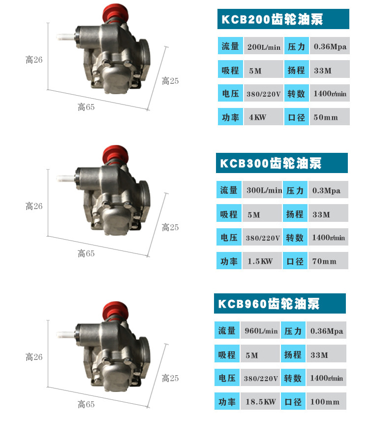 不锈钢齿轮泵 巨兴 耐腐蚀 食品级 齿轮输送泵示例图6