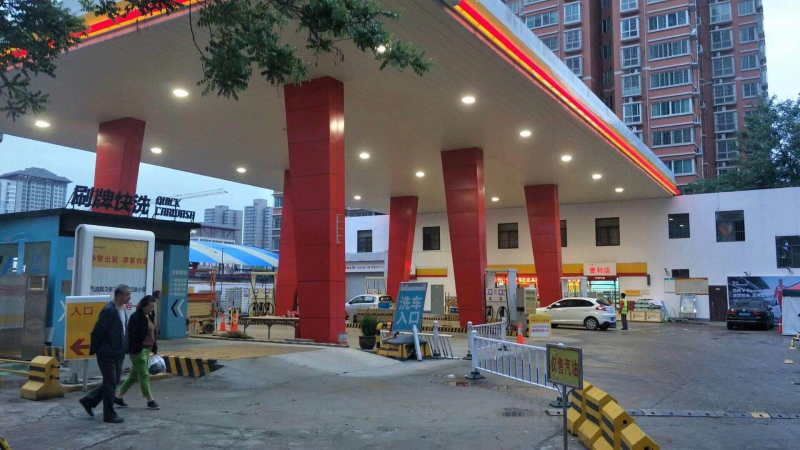 加油站包柱铝单板