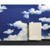 安顺地铁站站内装饰UV2.0厚彩绘蓝天白云吊顶铝单板  造型铝板