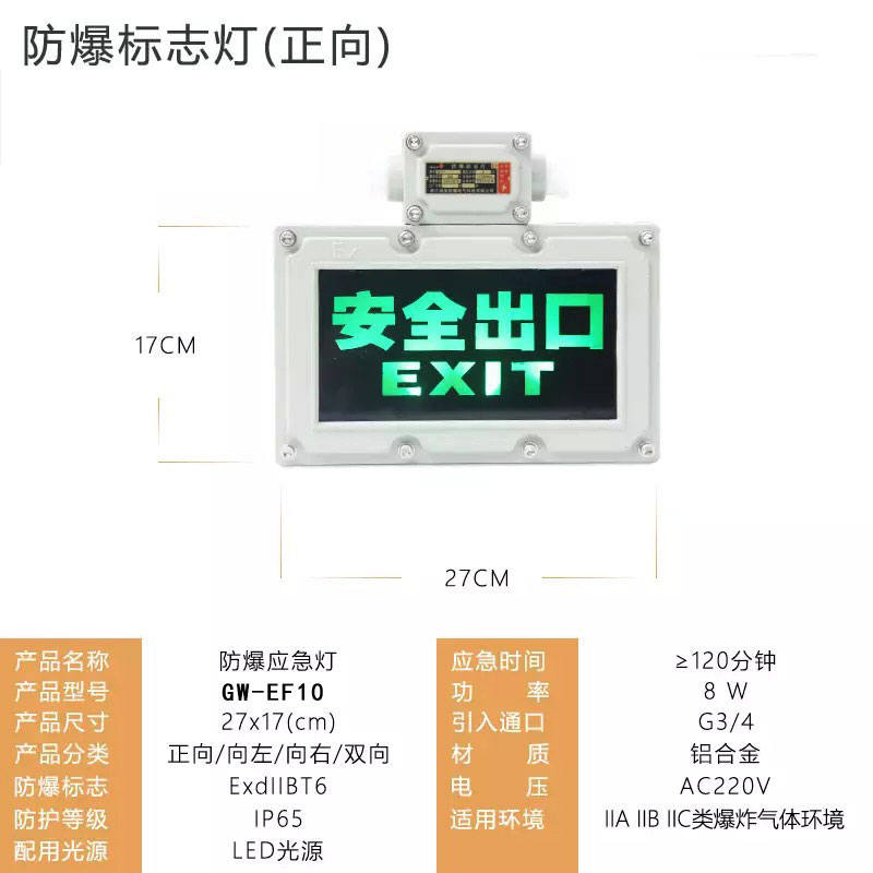 LED防爆标志灯（直向）