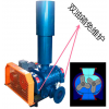 45KW罗茨风机 物料输送三叶罗茨风机旋转供料器2.2KW鱼塘底部增氧