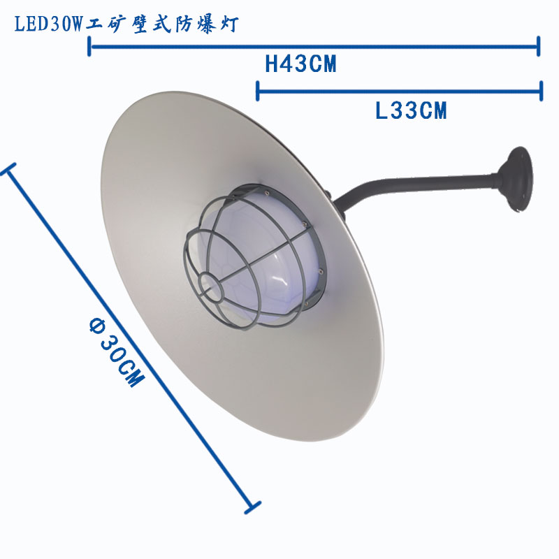 LED30W工矿壁式防爆灯