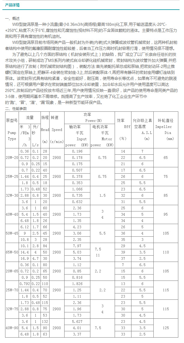 WB型不锈钢旋涡泵-江苏新世界泵业有限公司