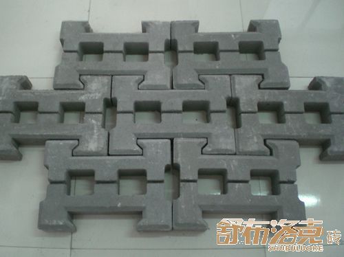 护坡砖 水工砖 连锁砖 互锁砖厂家直销450-300-100河道专用示例图8