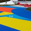 山东奥美佳塑胶地面  塑胶地面  硅pu篮球场 幼儿园EPDM橡胶地板