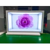 东莞惠华55寸触摸液晶透明展示柜、橱窗液晶展柜