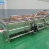 可定制不锈钢翻浪式清洗机 柑桔气泡清洗机 百香果商用清洗流水线