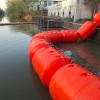 清理水草和浮莲的河道拦污浮筒 拦截水面漂浮物的浮排浮筒