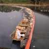 十堰水面拦截漂浮垃圾的浮排浮筒 天蔚直供