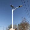 张家口6米50瓦热镀锌路灯杆太阳能LED路灯-天光灯具